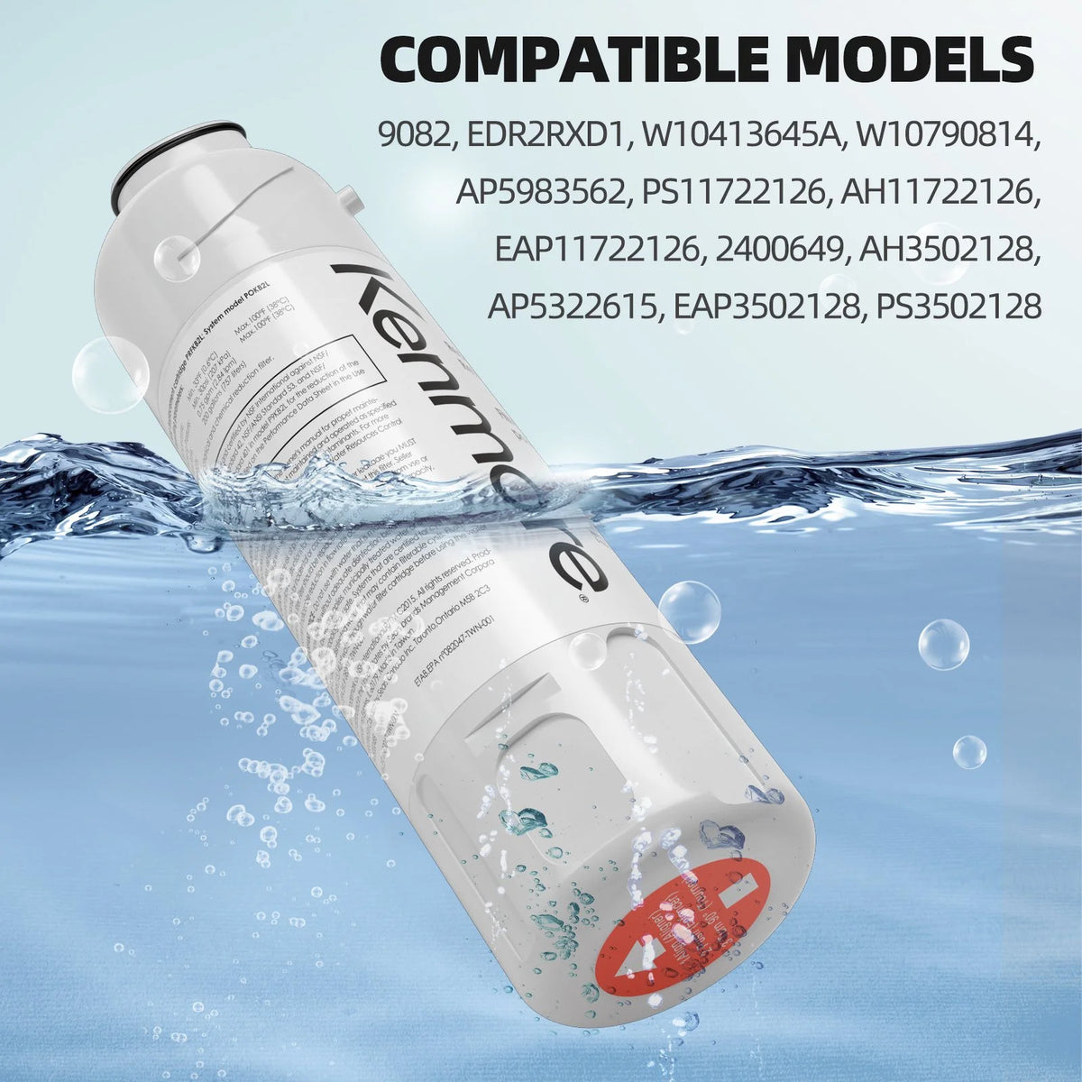 4 Pack Refrigerator Water Filter Y629302