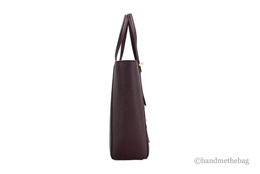 Small Saffiano Leather Tote Handbag O93924