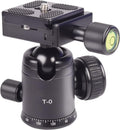 Mini Ball Head Adapter with 360 Degree Rotatable Aluminum Tripod Head X729