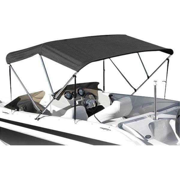 Gray Polyester 3-Bow Bimini Canvas Y3126