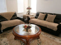 Peat 35X70 Micro Suede Quilted Sectional Sofa Protector V3919
