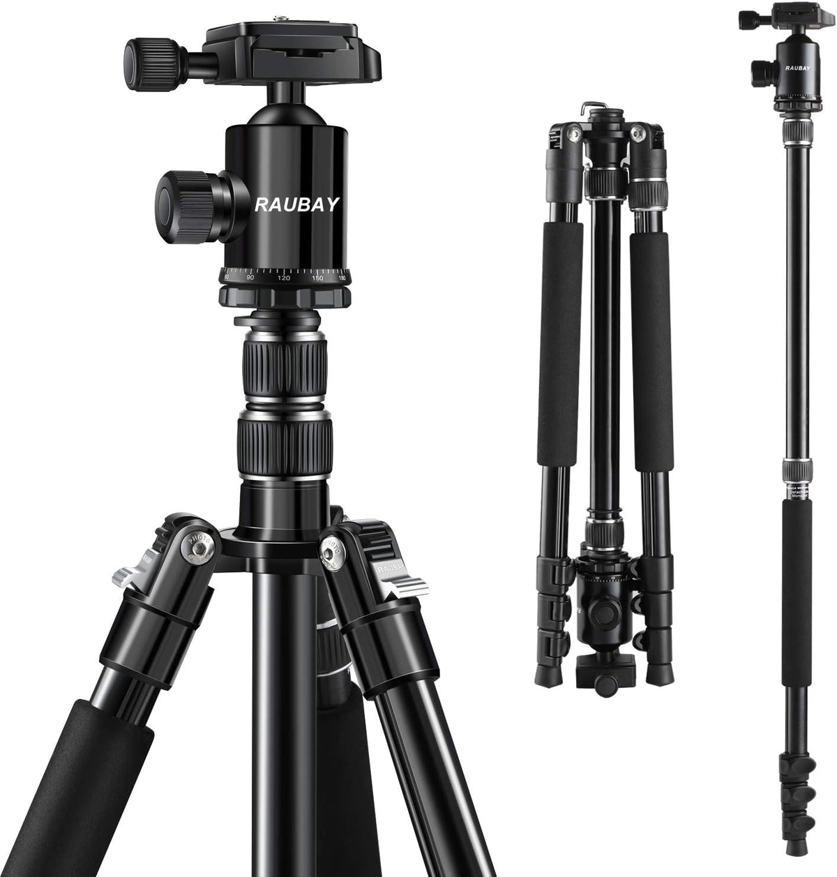 36mm Tripod Ball Head with Quick Release Plate and Bubble Level S8203