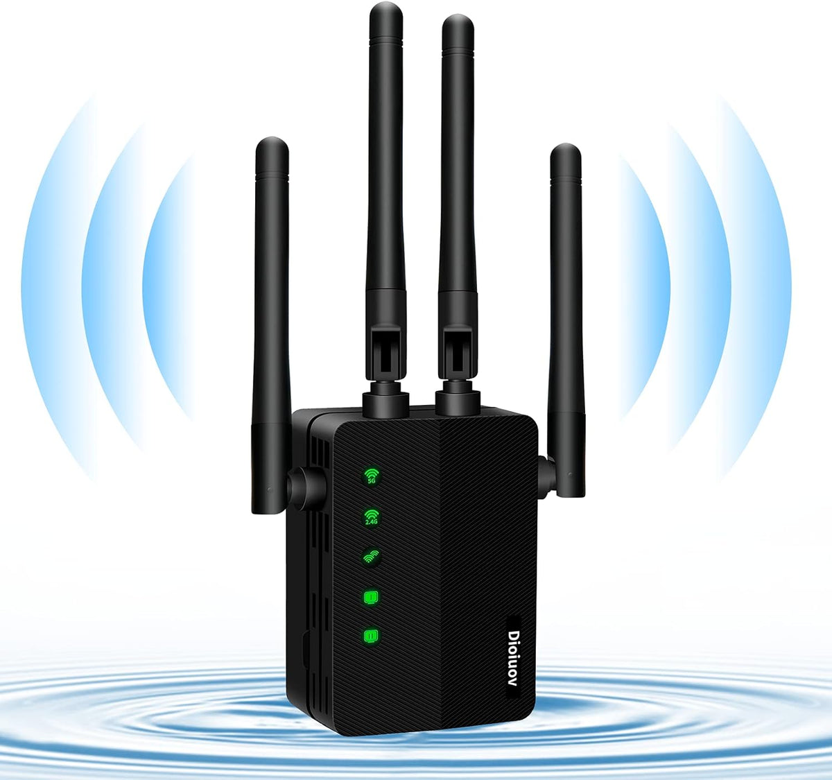 WiFi Extender 1200 Mbps Dual-Band Wireless Signal Booster Pack of 2 H4040