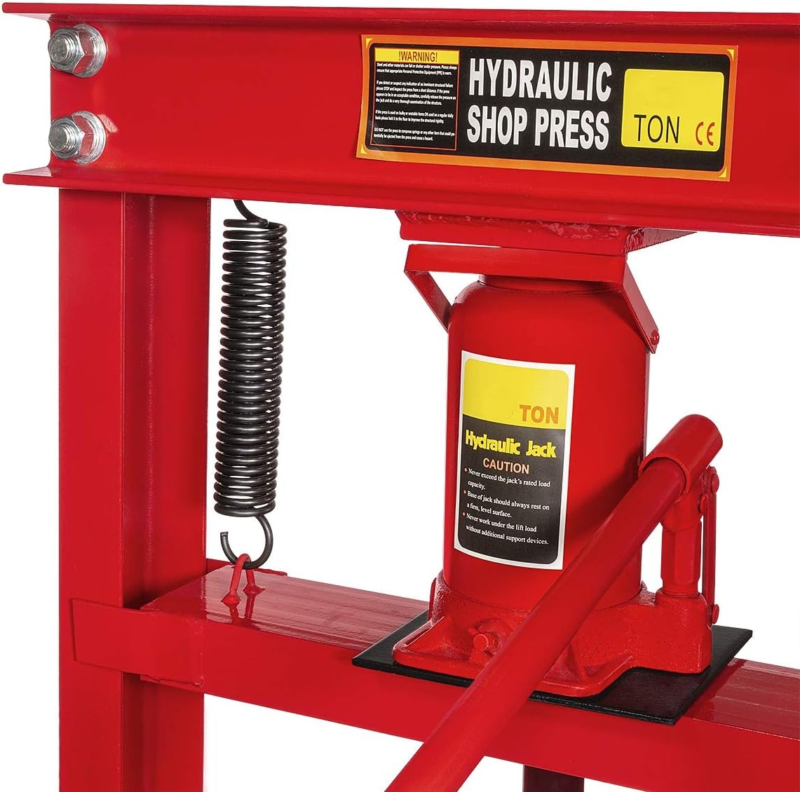 Red 12 Ton Capacity Floor Press with Plate Equipment M626