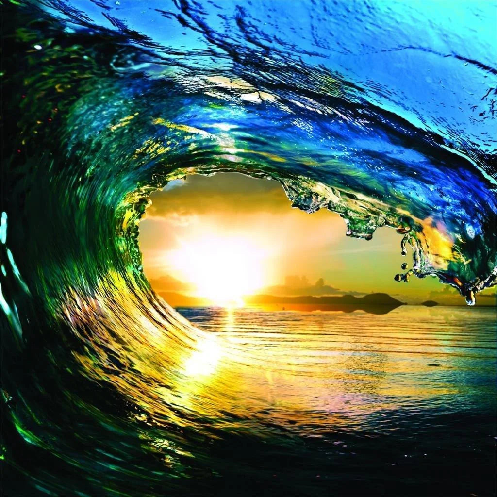 16 Inch x 16 Inch Beach Wall Decal Sticker Q95801