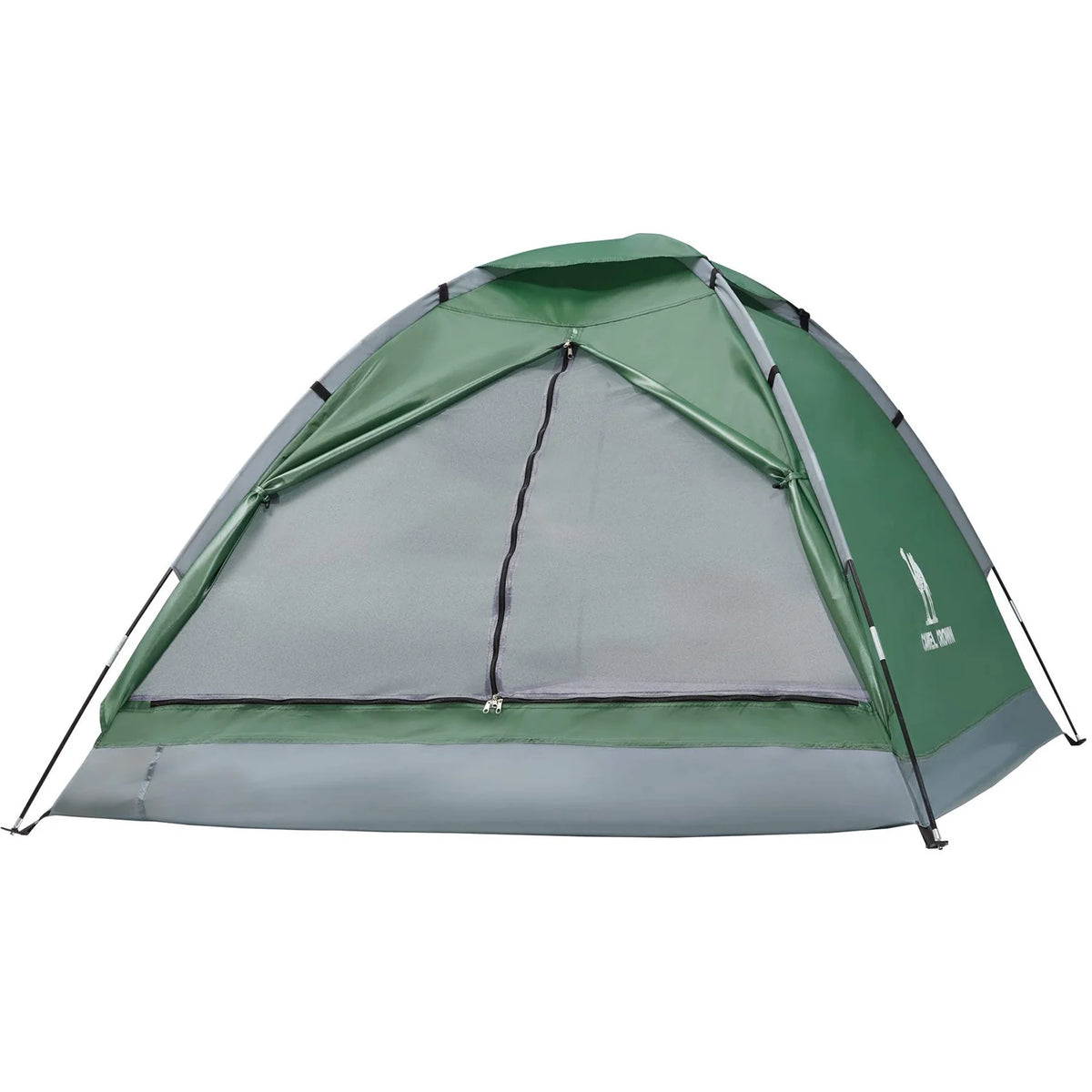 Waterproof 2 Person Dome Camping Tent with Carry Bag Navy Blue H4998