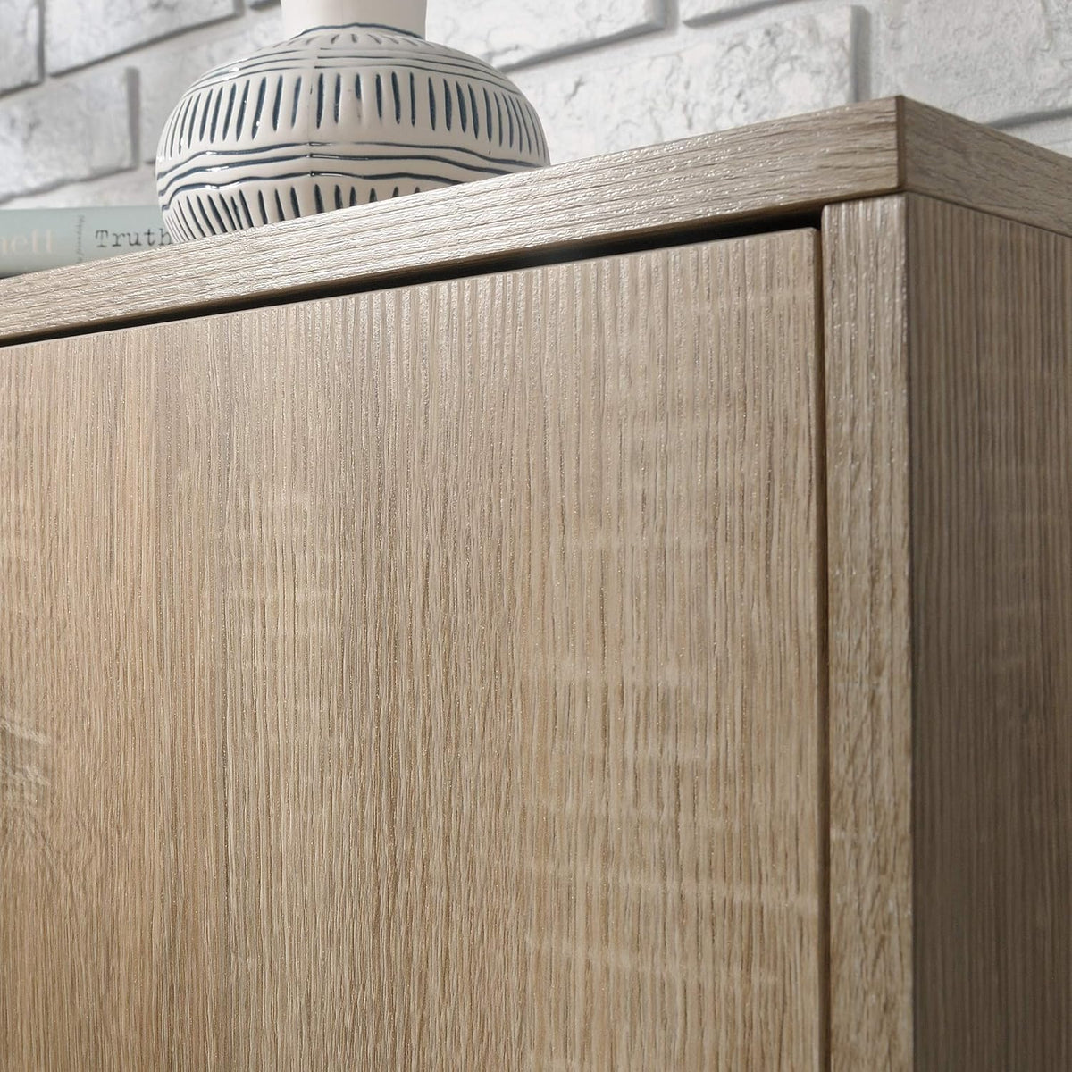 Storage Cabinet, Charter Oak Finish Q8965