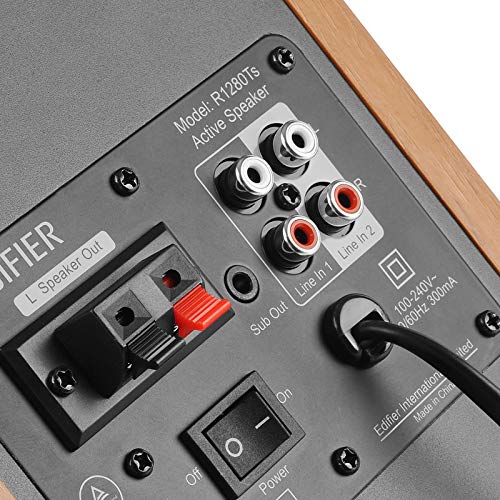 Powered Bookshelf Speakers with Wireless Wi-Fi Audio Streamer L1930