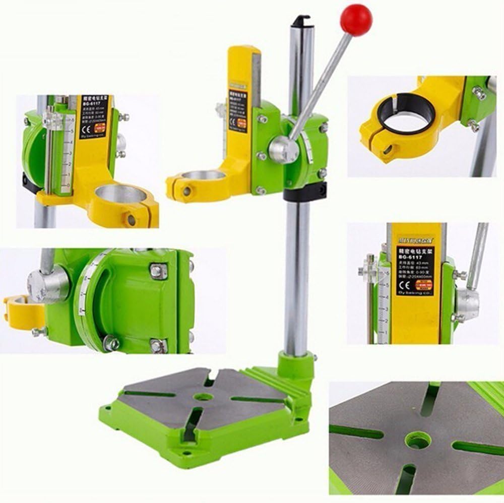 Floor Drill Press Stand with Cast Iron Vise W128