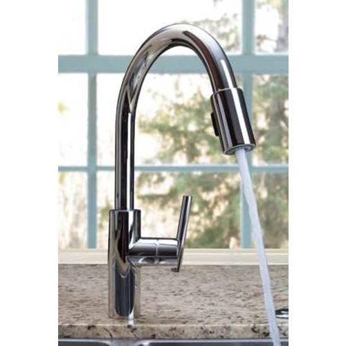 English Bronze Pull Down Kitchen Faucet J6875