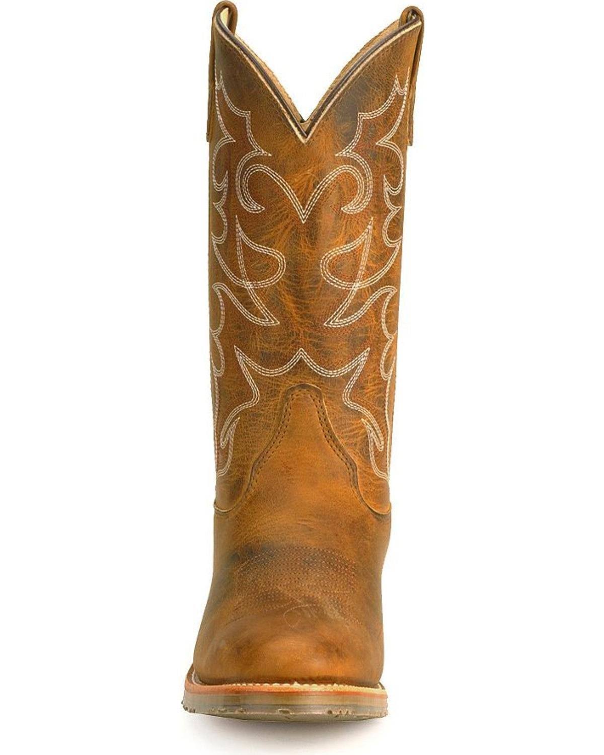 Brown Gel Ice Work Western Boots E717788