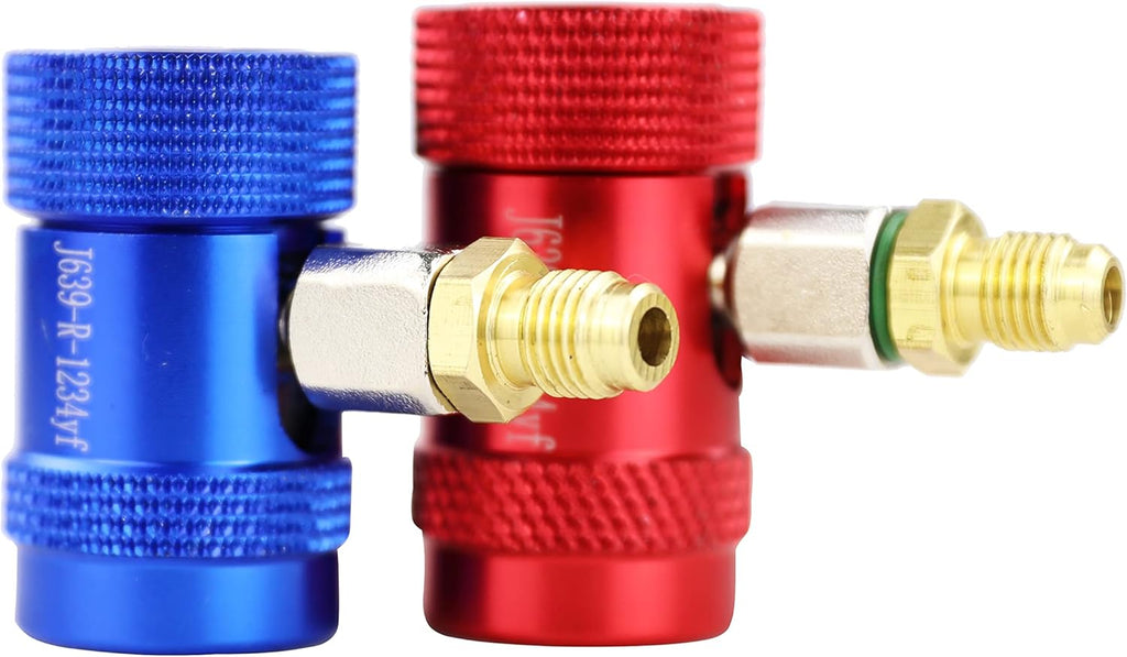 R1234YF A/C Adapter with Can Tap and Valve Core Remover Kit R24021