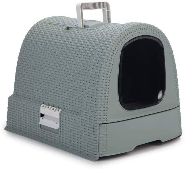 Covered Cat Litter Box Tray P191