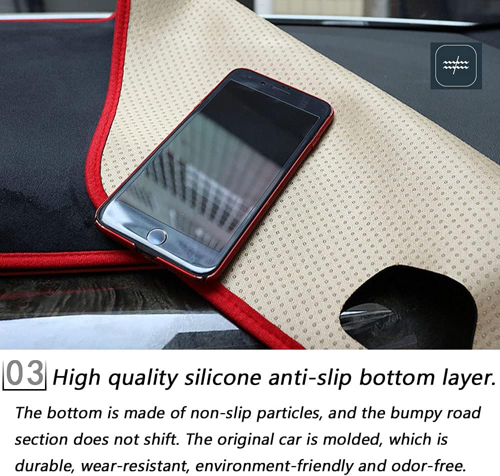 Dashboard Cover Mat Car Dash Board Interior Accessories O9635