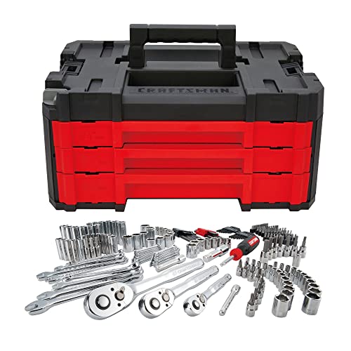 262-Piece Mechanic Tool Set with 3-Drawer Tool Box S772