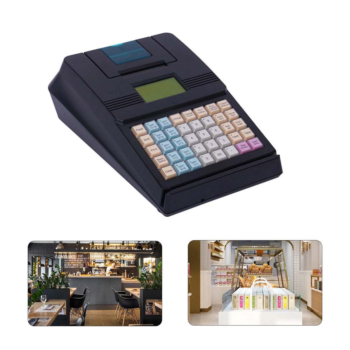 Commercial Electronic Cash Register POS System D8932