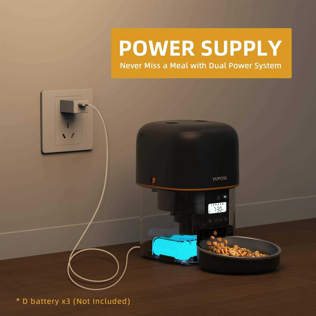 Automatic Cat Feeder 8cup 68oz Cat Food Dispenser M8609