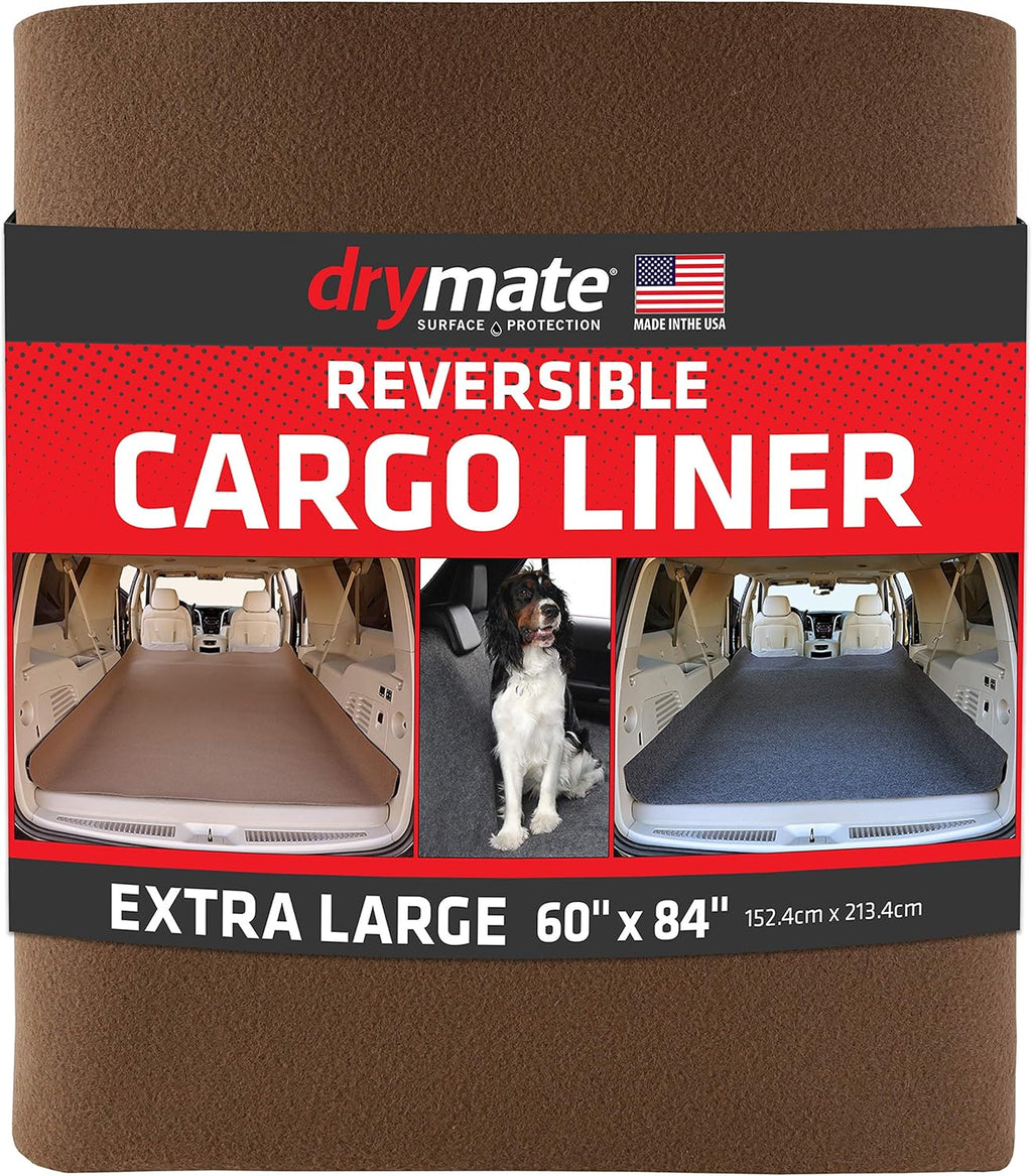 Brown Charcoal Reversible Cargo Liner Mat 60” x 84” Pack of 2 H740