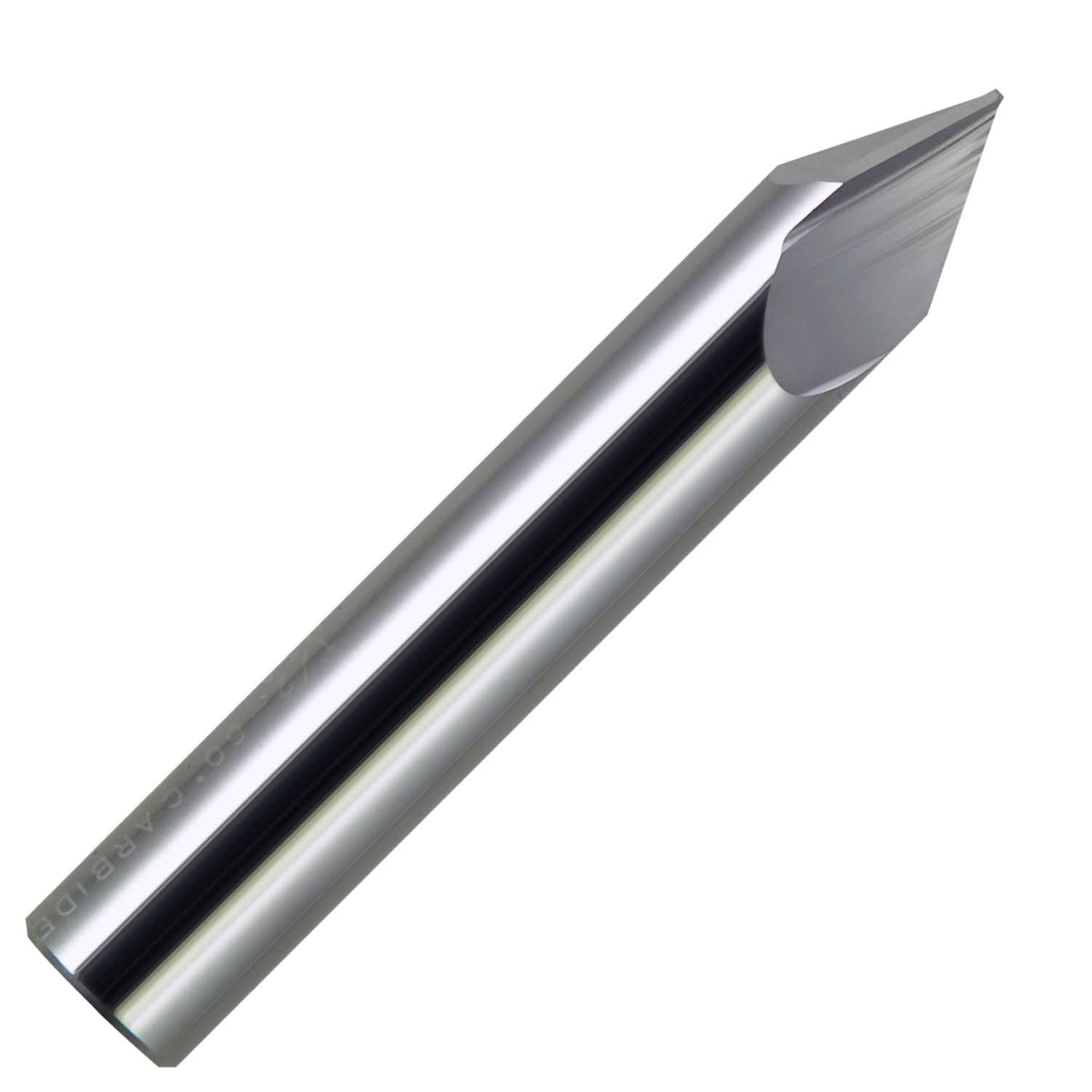 1/2x22 Diameter 90° 2 Flute Carbide Chamfer End Mill C639064