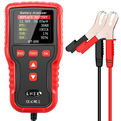 12V 24Volt Automotive Battery Load Tester with 2.4 Color Screen X844