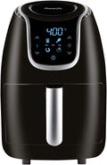 7 QT Black Non Stick Air Fryer Multi Cooker with Dehydrator V4288