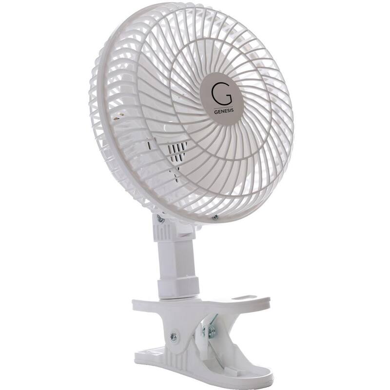 6 in. Convertible Table-Top and Clip Fan in White A366639