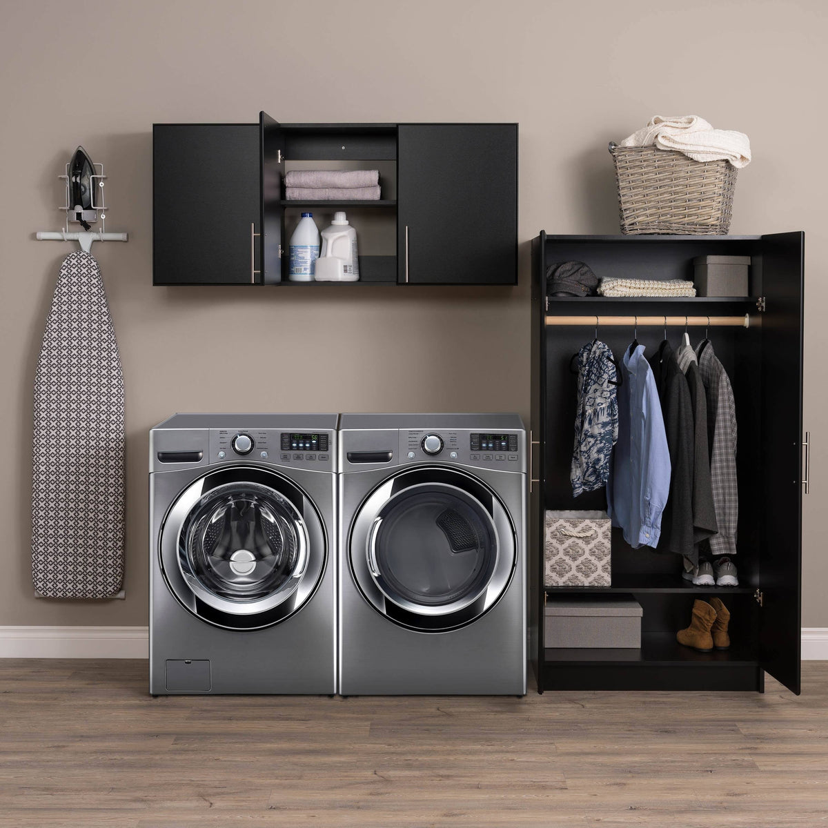 Black Wall Cabinet D399