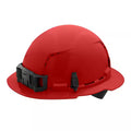 Red Type 1 Class C Full Brim Vented Hard Hat 5-Pack E24292