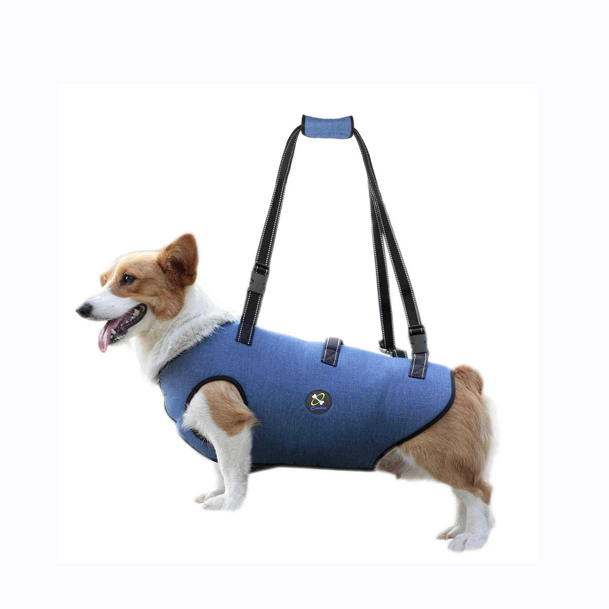Dog Lift Harness Support Sling Vest Adjustable Breathable G6446