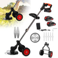 24V Cordless 3 in 1 Electric String Trimmer with 2 x 2000mAh Batteries R3659