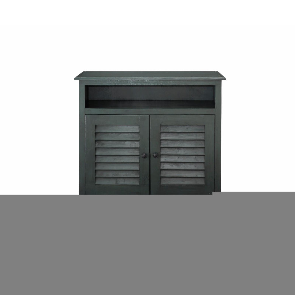 Sage Green Wood Accent Chest E5676