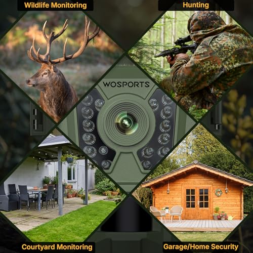 Mini Trail Camera 24MP 1080P Night Vision J692128
