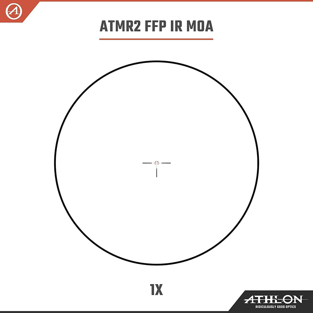 1-10x24 FFP IR MOA Riflescope with Lens Cleaning Pen E22783