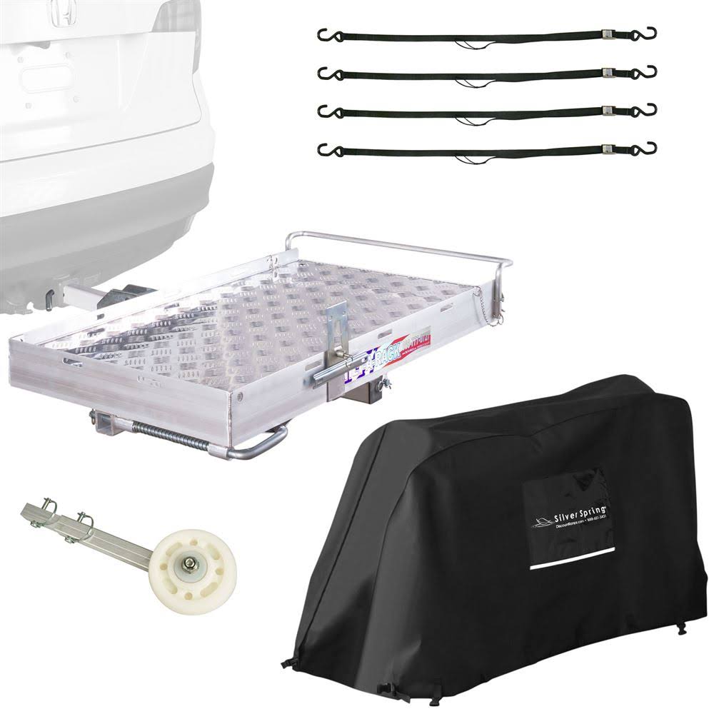 350-lb Mini Tilt-a-Rack Wheelchair Carrier Bundle P1783