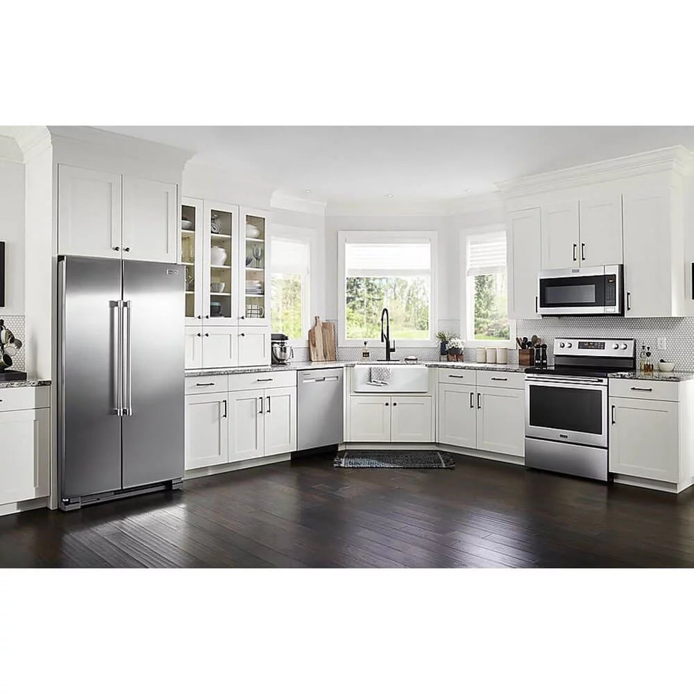 36 Wide 24.9 Cu. Ft. Side By Side Refrigerator - Stainless Steel S945451