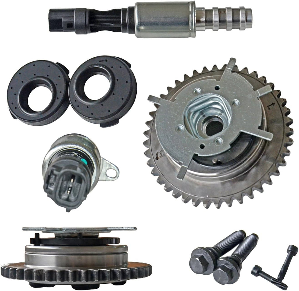 Variable Camshaft Timing Cam Phaser Kit with VCT Solenoids 4.6L 5.4L 3V Engine V522