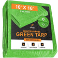 Green Poly Tarps 10 x 16 - Case of 12 L202568