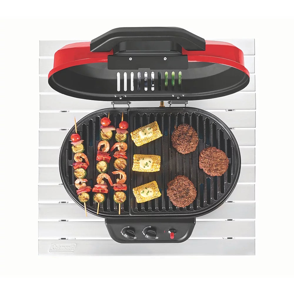 Black 2 Burner Propane Gas Grill R785294