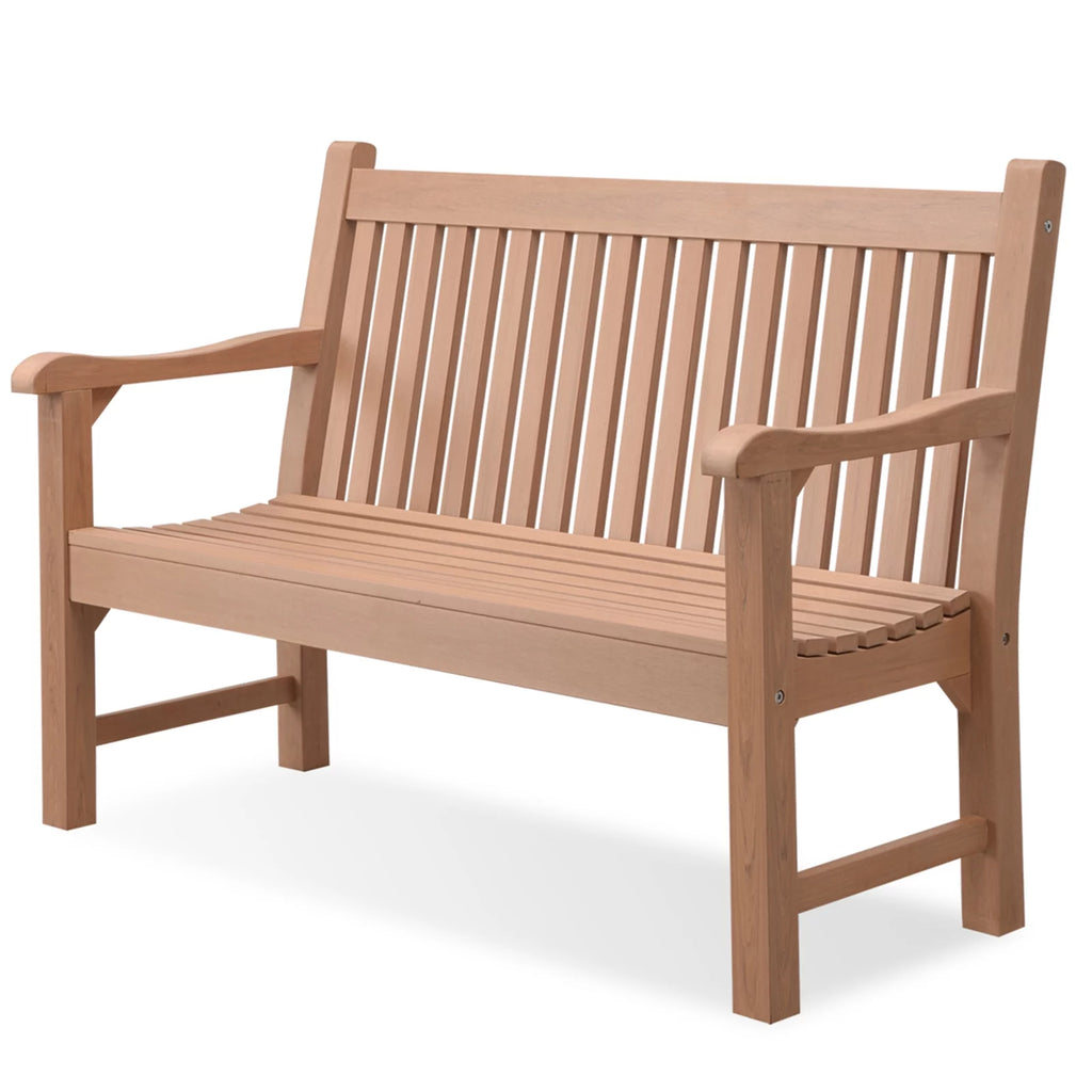 2-Person All-Weather Poly Lumber Outdoor Bench U502463