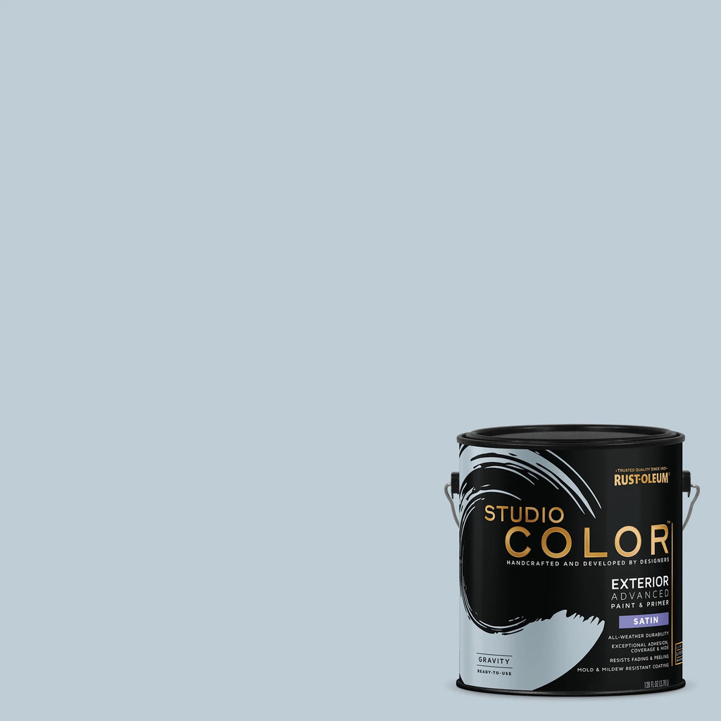 Rust-Oleum Studio Color Paint + Primer Exterior Flat, Gallon, 2 Pack H129
