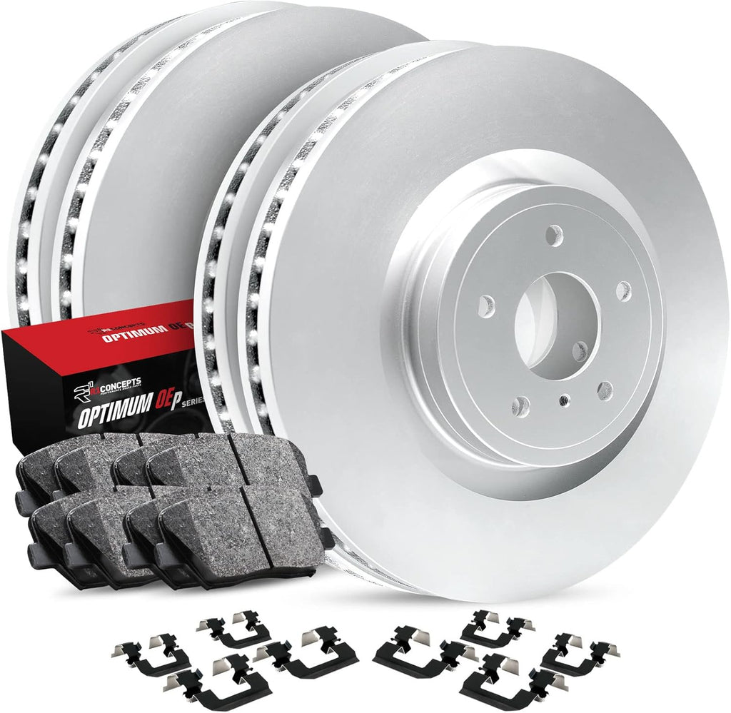 Carbon Brake Rotors with Pads and Hardware Kit V840592