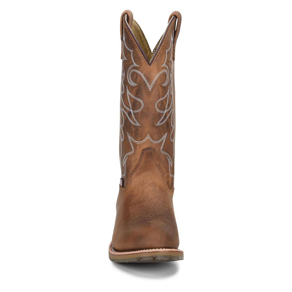 Brown Gel Ice Work Western Boots E717788