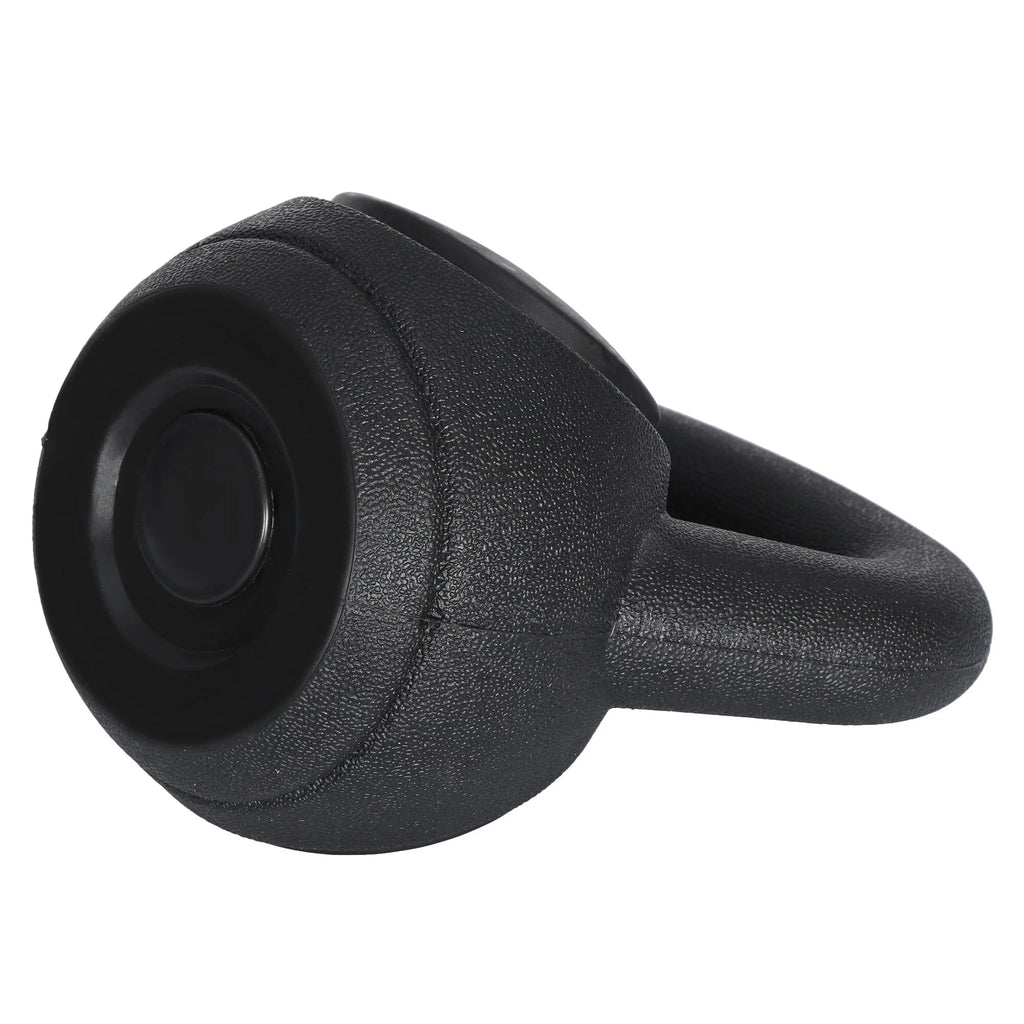 3 Piece 5lb 10lb 15lb Kettlebell Set with Storage Rack T269895