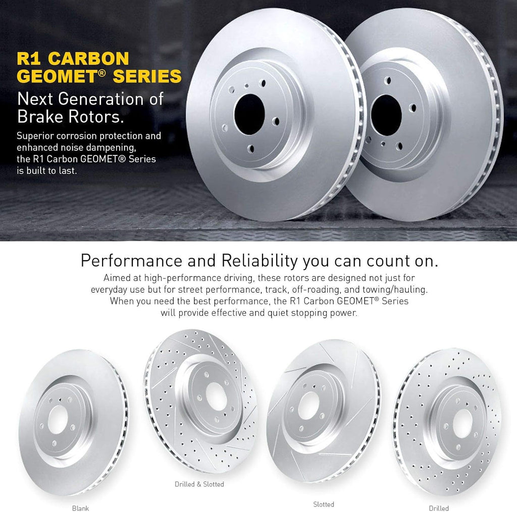 Carbon Brake Rotors with Pads and Hardware Kit V840592
