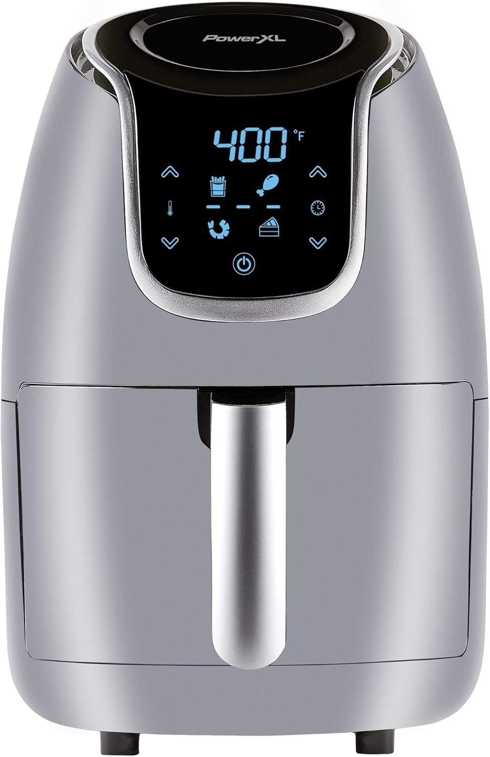 7 QT Black Non Stick Air Fryer Multi Cooker with Dehydrator V4288