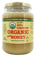 Certified Organic Raw Unprocessed Unpasteurized Honey 32oz Pack of 2 X60497