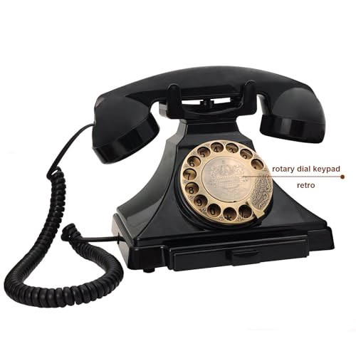 Retro Rotary Dial Landline Telephone L55883
