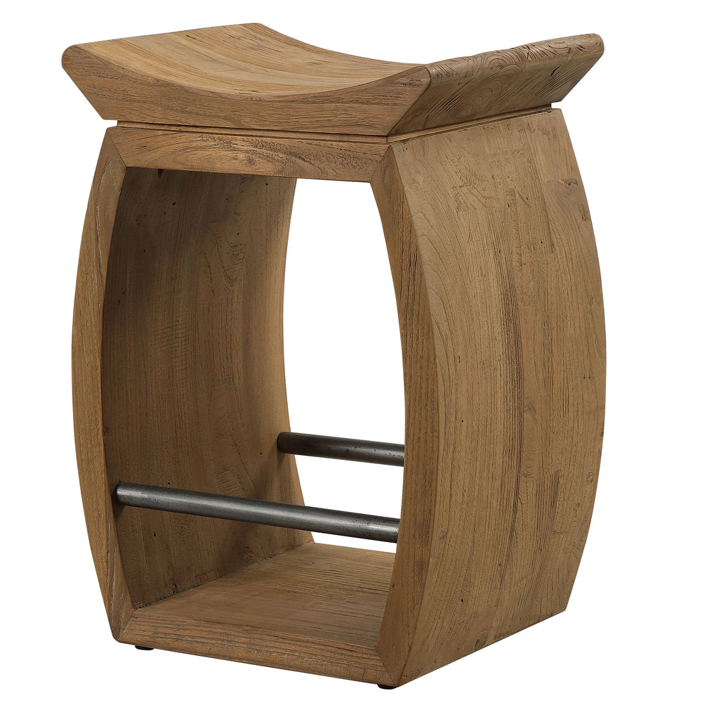 Modern Wood Counter Stool M537