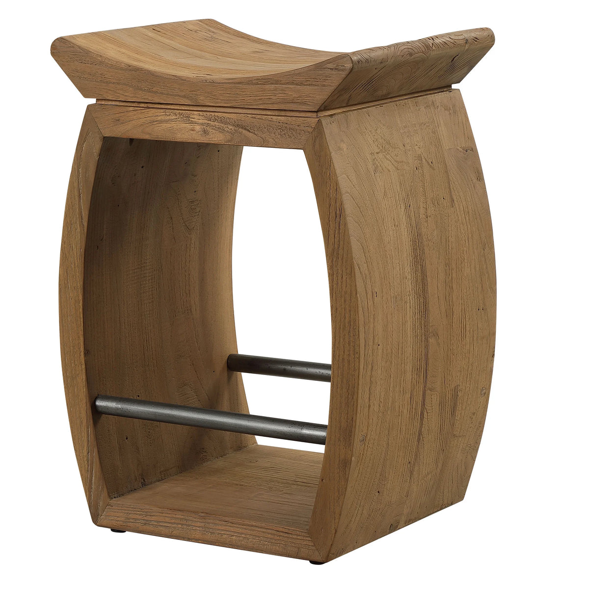 Modern Wood Counter Stool M537