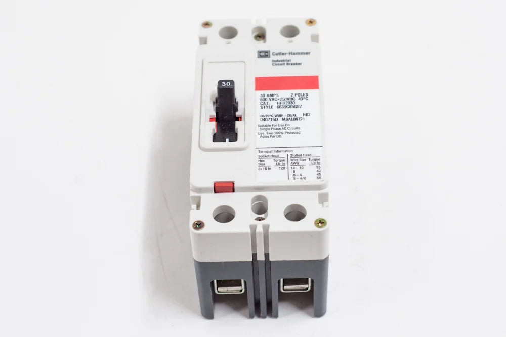 Molded Case Circuit Breaker 2P 10A D1827